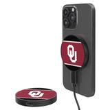 Oklahoma Sooners 10-Watt Mesh Design Wireless Magnetic Charger