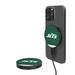 New York Jets 10-Watt Stripe Design Wireless Magnetic Charger