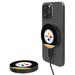 Pittsburgh Steelers 10-Watt Stripe Design Wireless Magnetic Charger