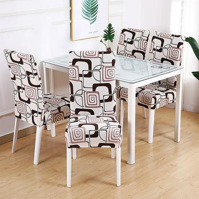Must Have Ukap Modern Fashion Stretch, Modern Dining Chair Seat Covers