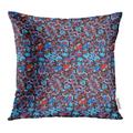 CMFUN Blue Flower Floral Pattern Bouquet Chrysalis Chrysanthemum Chrysanthemum Pillowcase Cushion Cases 16x16 inch