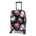 iFLY Hardside Luggage Fibertech 20" Carry-On Luggage, Floral