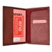 Leather RFID Blocking Passport Case Holder Cover Access Reader Travel New RFID 601 (C)