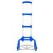 Portable Aluminium Alloy Cart Folding Push Truck Hand Collapsible Trolley Luggage Cart Blue