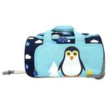 J World 17" Kids Rolling Carry-on Duffel - Penguin