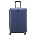 DELSEY PARIS Depart 2.0 25-Inch Hardside Spinner Checked Luggage in Blue