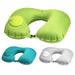 SPRING PARK Travel Pillow Foldable Inflatable U-shaped Neck Support Car Airplane Air Cushion