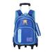 Chinatera Cartoon Cute Bear Children Suitcase Trolley Luggage Bags Backpack (Blue)