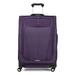Travelpro Maxlite 5-Softside Expandable Spinner Wheel Luggage, Imperial Purple, Checked-Medium 25-Inch