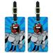 Teen Titans Go! Cyborg Luggage ID Tags Suitcase Carry-On Cards - Set of 2