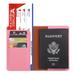 Tuscom Travel Passport Protector ID Card Organizer Bag Boarding Check Holder