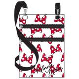 Disney Many Minnie Bows Passport Bag