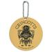 Harry Potter Gringotts Logo Round Luggage ID Tag Card Suitcase Carry-On