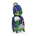 NuFazes Kids Luggage Set 2 Pcs 12 Inch Backpack and 16 Inch Rolling Suitcase Travel New (giraffe)