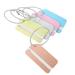 Suitcase Tag,Zaqw Aluminum Alloy Luggage Tag 5Pcs Aluminum Alloy Metal Baggage Luggage Suitcase Tag Address ID Identity Card for Travel Suitcase ID Card