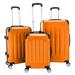 3-in-1 Trolley Case Portable ABS Trolley Case Rugged And Durable Travel Case 20" / 24" / 28" Trolley Case Orange