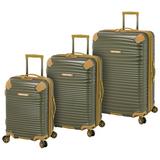 London Fog Huntington 3 Piece Expandable Hardside Spinner Set