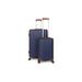 3-Piece Spinner Luggage Set Hardside (20" 24" 28") Denim Blue