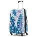 American Tourister Moonlight 24-inch Hardside Spinner, Checked Luggage, One Piece