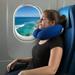 Memory Foam Travel Pillow- With Gel That Cools SH