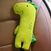 Seat Belt Pillow for Kids,Car Seatbelt Cover,Stuffed Plush Animal Travel Pillow for Road Trips,Seatbelt Pillow Cushion Toy Pet,Vehicle Safety Belt Strap Shoulder Pads for Children Baby (Dino