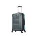 InUSA Pilot 24" Lightweight Hardside Spinner Luggage, Dark Green/Light Green