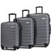 Lightweight Hardside 3 Piece ABS Luggage Set with Spinner Suitcase 20" 24" 28"