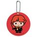 Harry Potter Ron Cute Chibi Character Round Luggage ID Tag Card Suitcase Carry-On