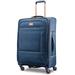 American Tourister Belle Voyage Softside Luggage with Spinner Wheels, Blue Denim, Checked-Medium 25-Inch