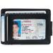 Mens Leather Money Clip Magnet Front Pocket Wallet Slim Id Card Case