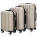 3-in-1 Multifunctional Large Capacity Traveling Storage Suitcase Luggage Set Champagne