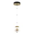 Hubbardton Forge Cairn 1 - Light Single Geometric LED Pendant Glass in Yellow | 10 H x 6 W x 6 D in | Wayfair 139973-LED-STND-86