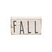 Northlight Seasonal 6" Distressed Wood Autumn Harvest Fall Sign in Brown | 3 H x 6 W x 1.5 D in | Wayfair NORTHLIGHT FH93204