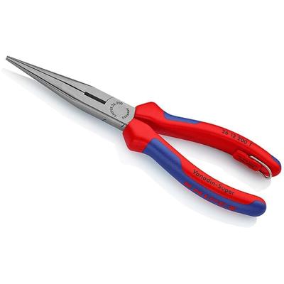 Flachrundzange mit Schneide und Sicherungsöse - 2612200T - Knipex Image