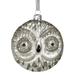 The Holiday Aisle® Owl Face Hanging Figurine Ornament Glass in Gray/Yellow | 3.75 H x 3.75 W x 1.75 D in | Wayfair 0F0DB6B38BE946F58E8FE8E7E4D2AB80