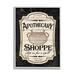 The Holiday Aisle® Apothecary Shoppe Spooky Halloween Sign Witch Potion Cauldron by Jennifer Pugh - Graphic Art in Black | Wayfair