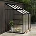 Arlmont & Co. Braylea Greenhouse Aluminum in Gray | 75.59 H x 50.39 W x 74.02 D in | Wayfair 2D9842F1F6B843BE8B5AFAB7B920927B