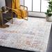 27 x 1.26 in Indoor Area Rug - Trent Austin Design® Gregor Padula Abstract Blue Rust/Ivory Area Rug Polyester | 27 W x 1.26 D in | Wayfair