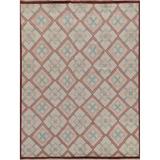 Trellis Modern Oriental Wool Area Rug Hand-knotted Living Room Carpet - 7'11" x 9'8"