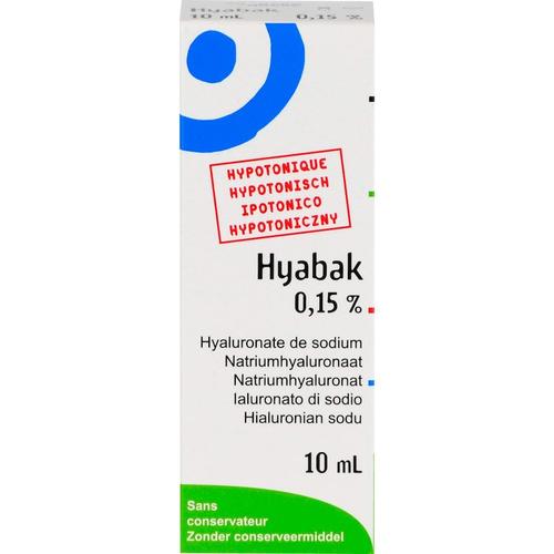 Thea Pharma – HYABAK Augentropfen Trockene & gereizte Augen 01 l