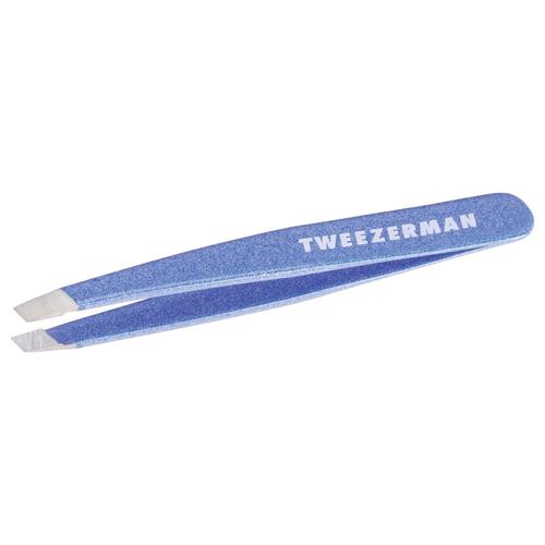 Tweezerman - Mini Slant Tweezer - Schräg Mini , Granite Sky Pinzette 1 ct Blue Mosaic