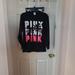 Pink Victoria's Secret Tops | Euc Victoria's Secret Pink Shirt | Color: Black/Pink | Size: Xs