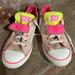 Converse Shoes | Converse Bleached Double Tongue Sneakers 5 | Color: Pink/Yellow | Size: 5