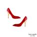 Kate Spade Jewelry | New Kate Spade Things We Love Red Glitter High Heel Stud Earrings | Color: Gold/Red | Size: Os