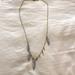 J. Crew Jewelry | J Crew Long Art Deco Necklace | Color: Cream/White | Size: Os