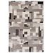 MDA Home Impression 5'x8' Abstract Traditional Fabric Area Rug in Cream/Gray - MDA Rugs IM0458