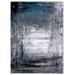 "MDA Home Samos Collection Gray/Blue Contemporary Polypropylene Area Rug - 7'9"" x 10'6"" - MDA Rugs SM02811"