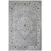 MDA Home Trendy Collection Gray/Cream Transitional Polyester Area Rug - 7'10'' x 10'6'' - MDA Rugs TRD21811