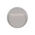 Kuzco Lighting Mesa Integrated LED Outdoor Flush Mount Aluminum/Metal in Gray | 8.75 H x 8.75 W x 1 D in | Wayfair EW71209-GY