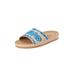 Wide Width Women's The Jody Sandal By Comfortview by Comfortview in Natural (Size 7 W)